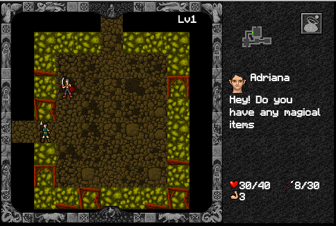 Cave environment (preview), and a NPC