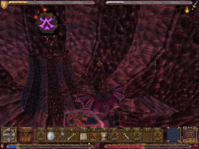 Can almost feel the weight of the massive pillar upon me