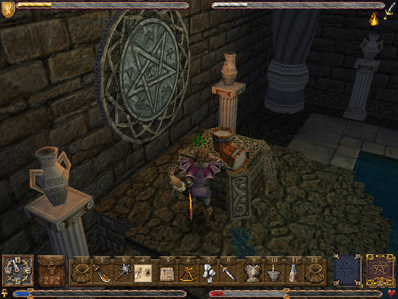 Crazy ancient dungeon builders...