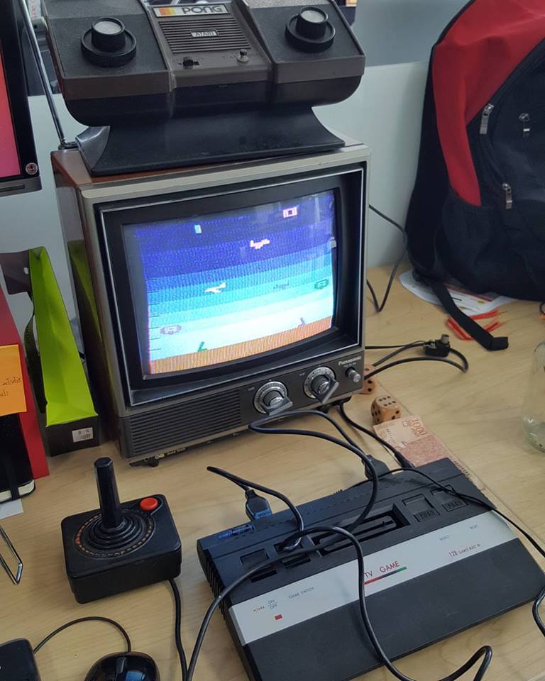 Atari 2600 at work