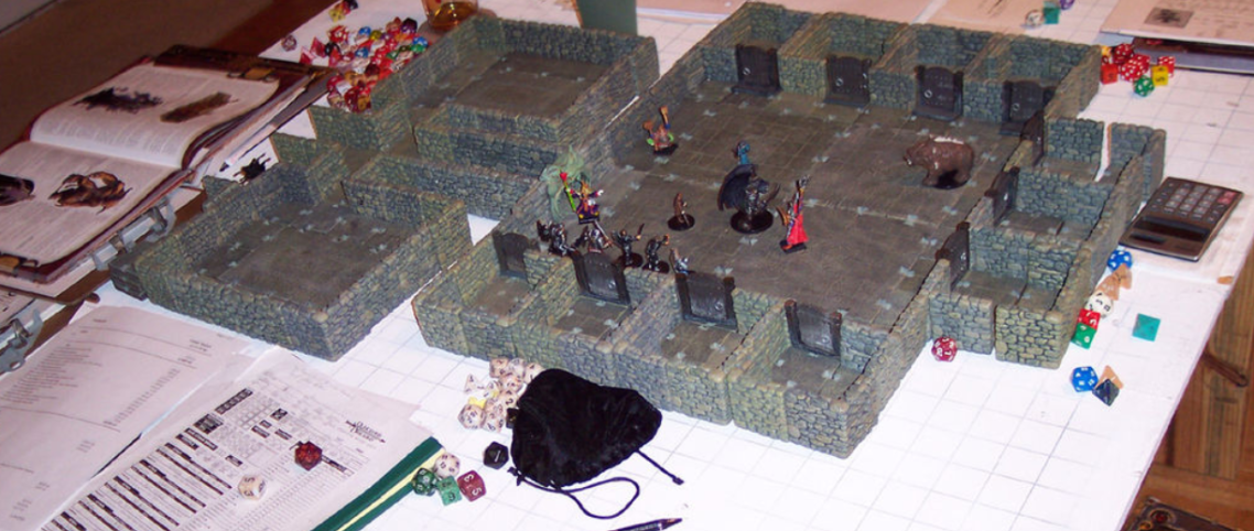 A D&D Game in progress